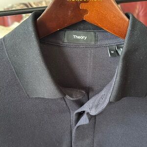 Theory relaxed fit polo shirt
